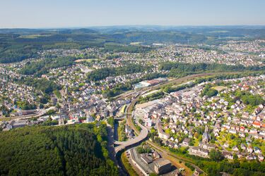 Luftbild von Betzdorf